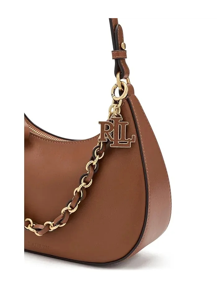 Сумка через плечо Leather Medium Marcy Zip Lauren Ralph Lauren — 4
