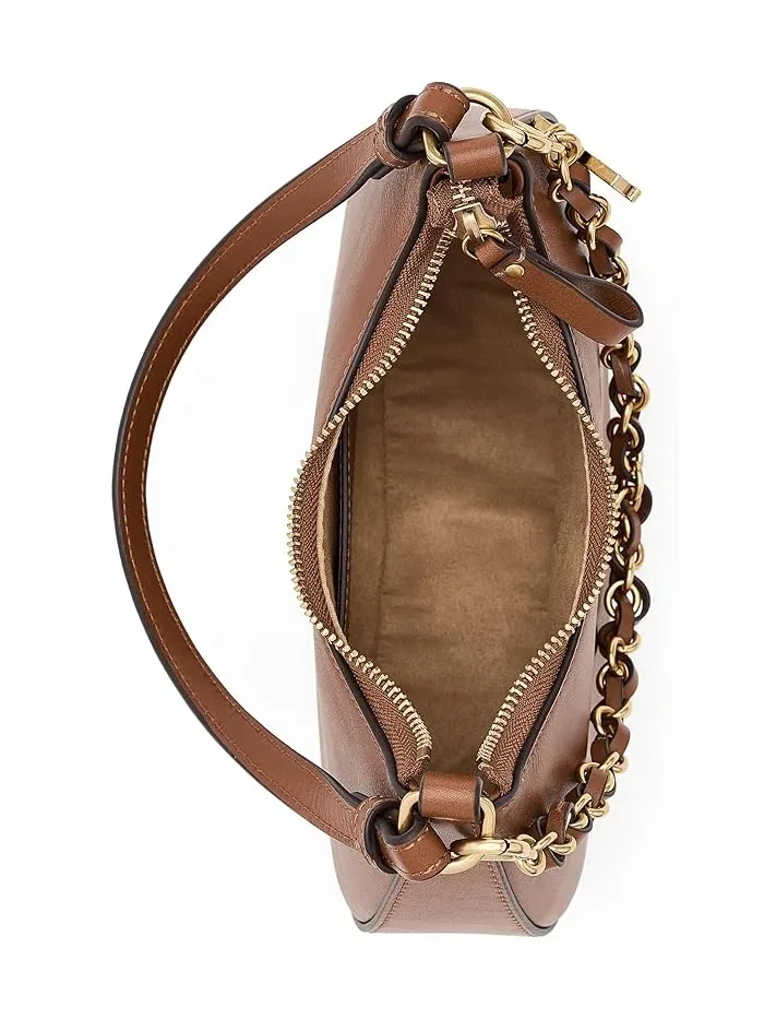 Сумка через плечо Leather Medium Marcy Zip Lauren Ralph Lauren — 5