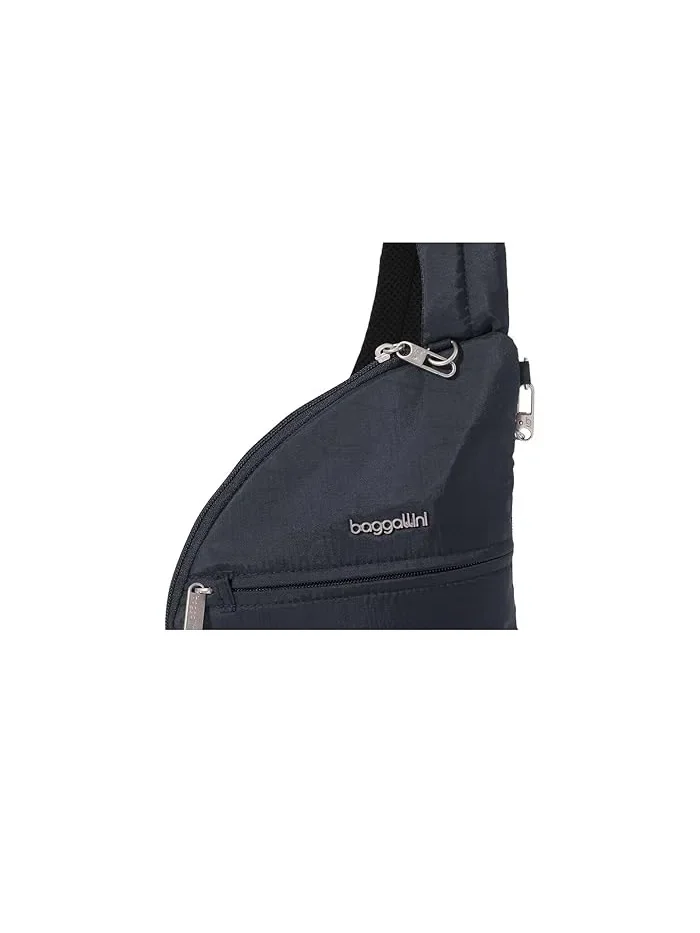 Сумка поясная антикражная Baggallini — изображение 5 из 5, темно-синий