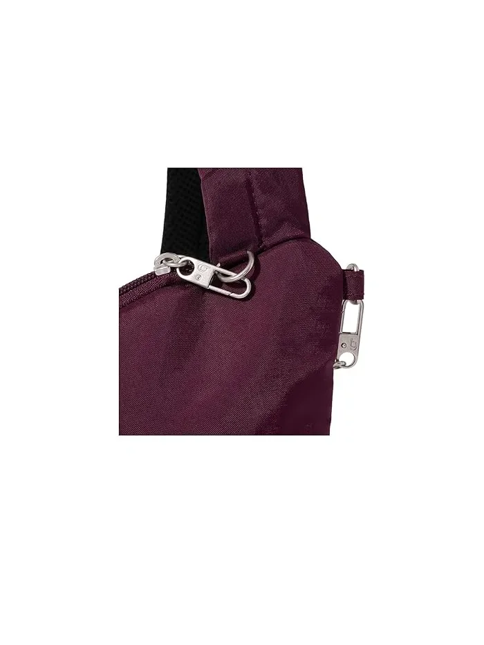 Сумка поясная антикражная Half Moon Sling Baggallini — изображение 5 из 5, малина