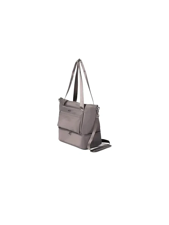 Сумка дорожная Park Ave Overnight Tote Baggallini — изображение 5 из 5, дымчатый