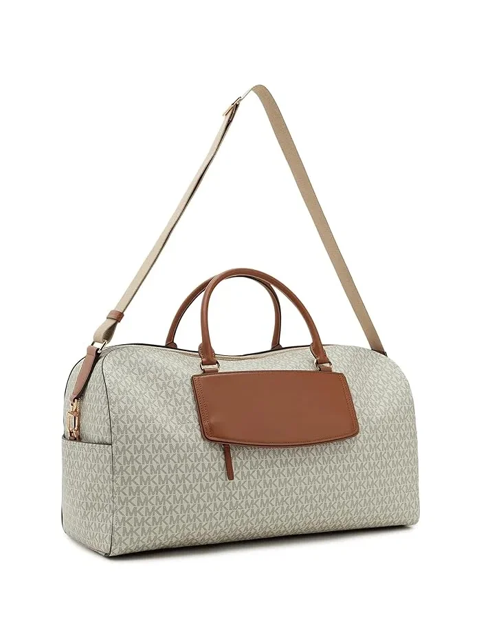 Дорожная сумка XL Jet Set Travel MICHAEL Michael Kors — изображение 2 из 5, ваниль/орех