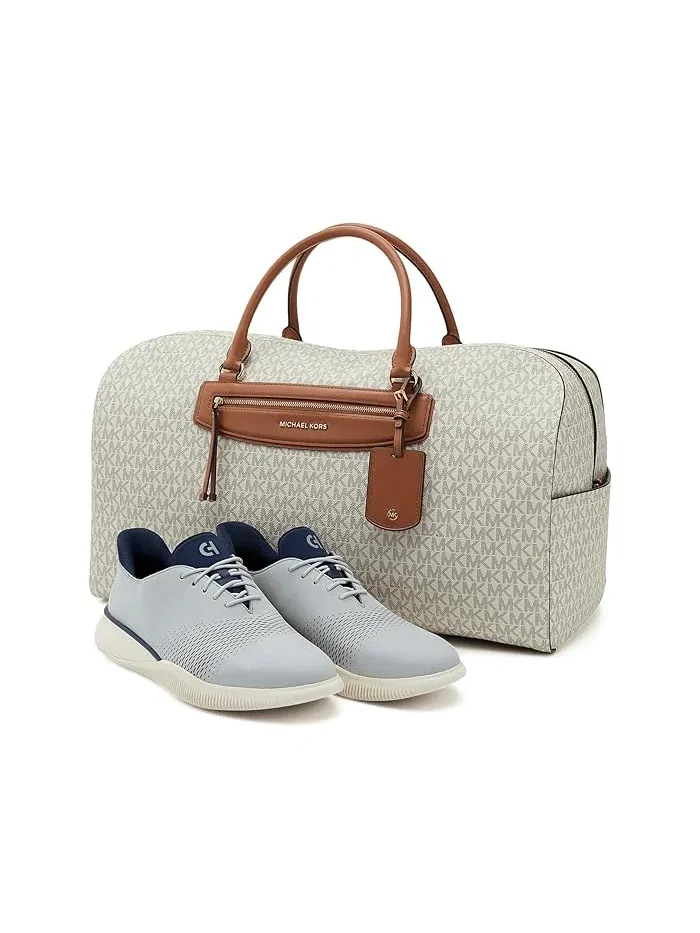 Дорожная сумка XL Jet Set Travel MICHAEL Michael Kors — изображение 3 из 5, ваниль/орех