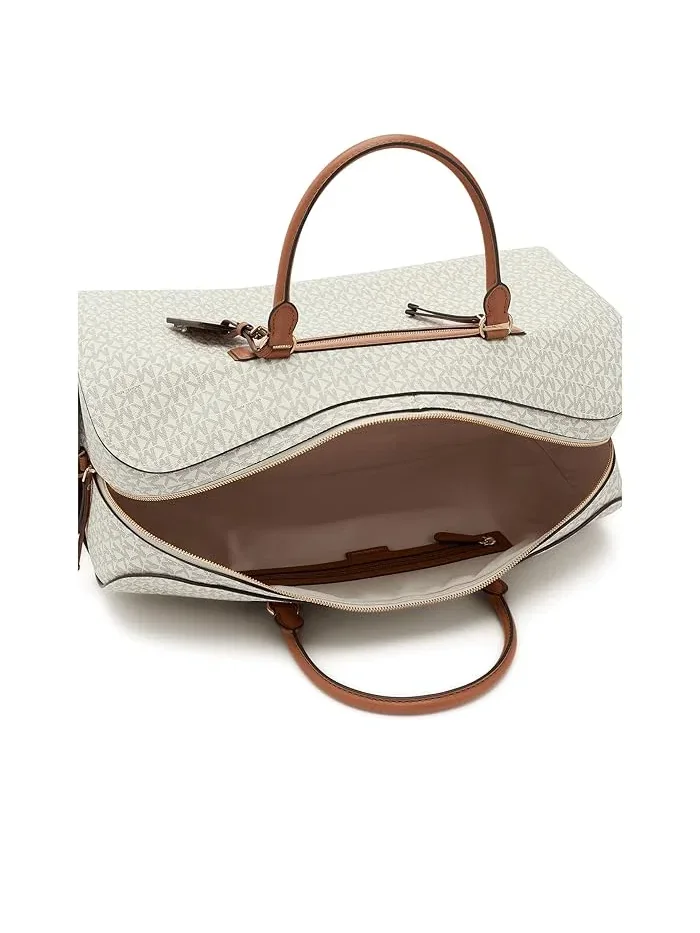 Дорожная сумка XL Jet Set Travel MICHAEL Michael Kors — изображение 5 из 5, ваниль/орех