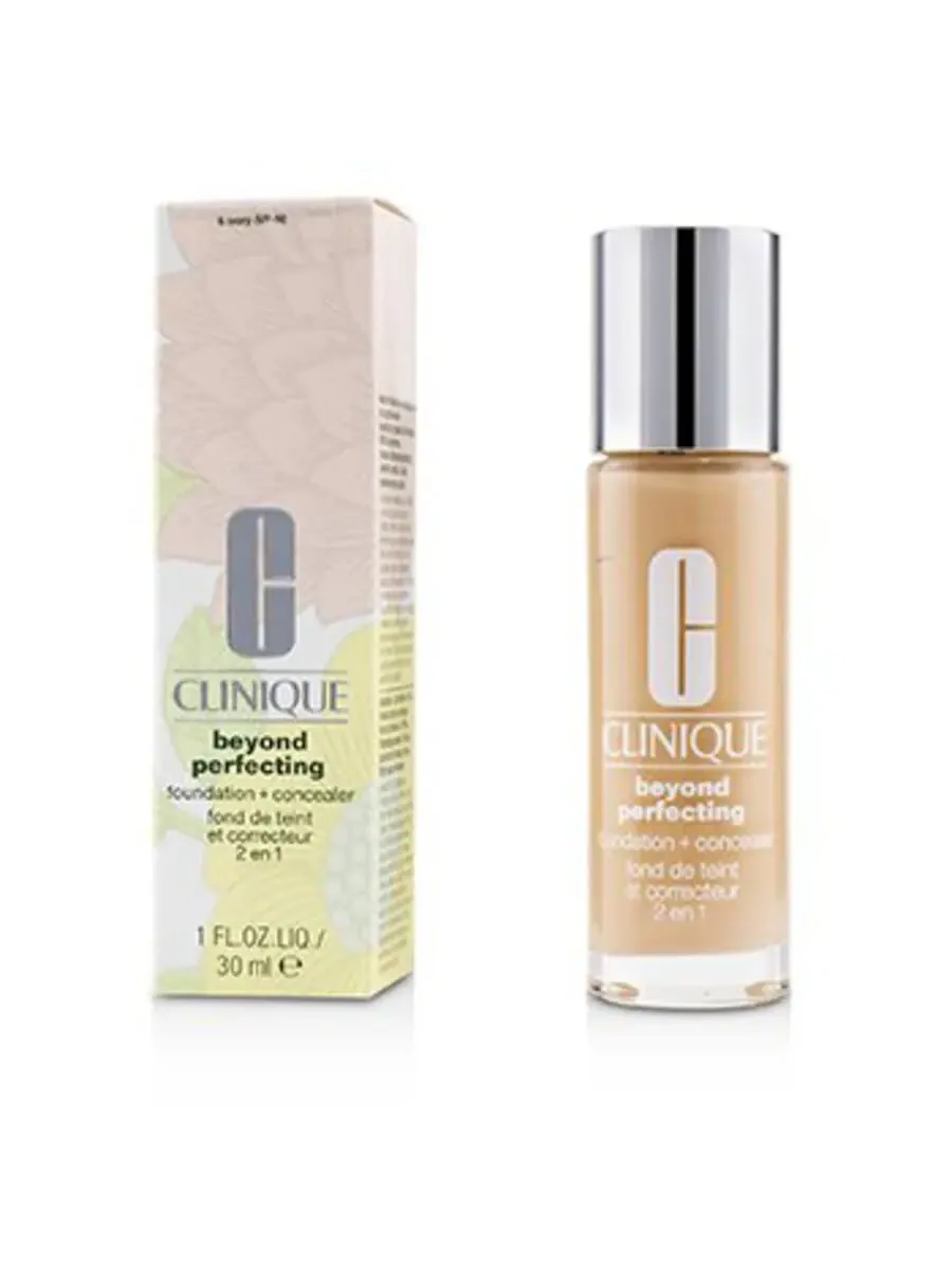 Clinique / Тональный крем + консилер Beyond Perfecting 06 Ivory 1.0 унции (30 мл)