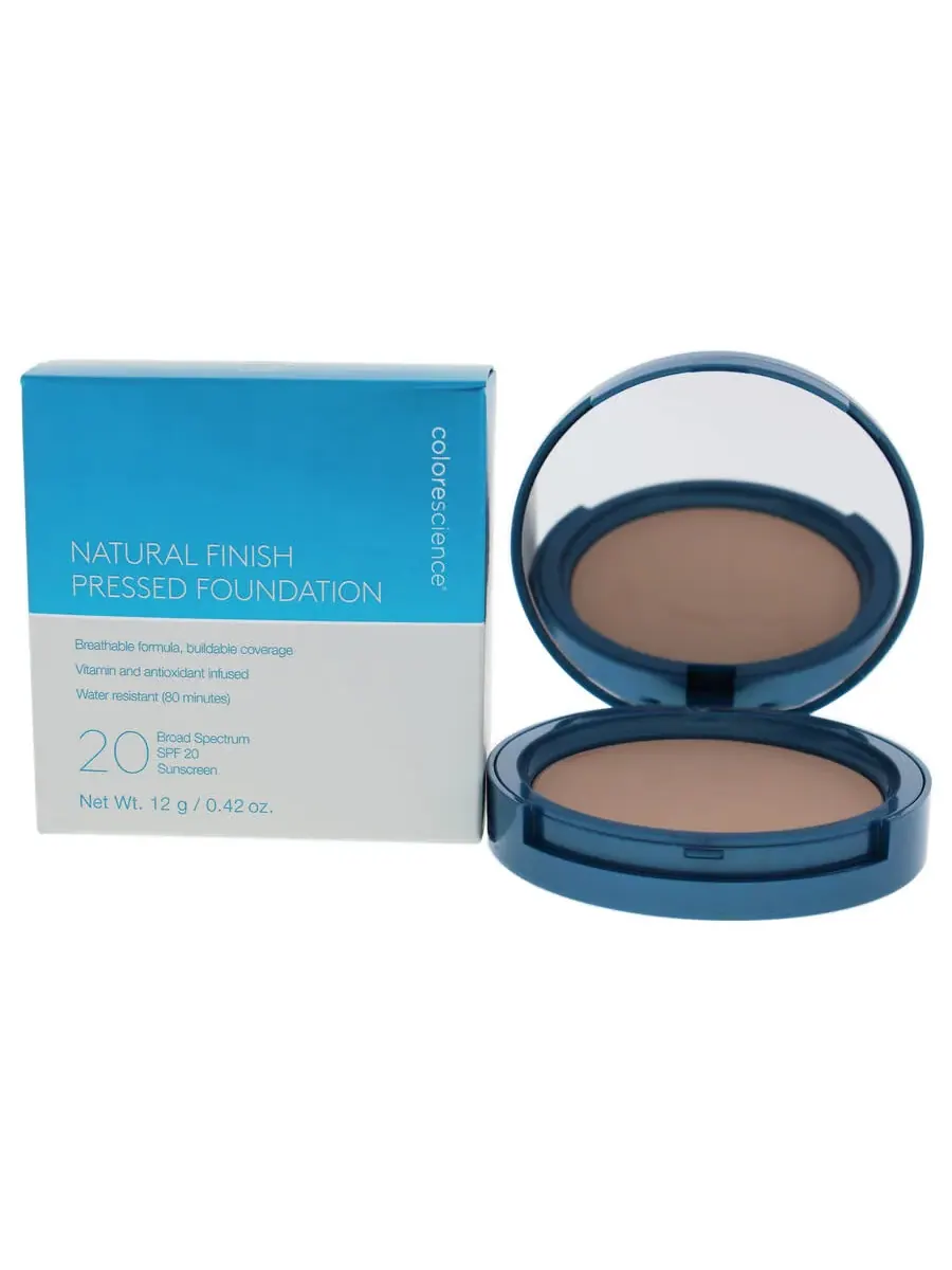 Пудровая тональная основа Natural Finish SPF 20 - Light Beige от Colorescience для женщин - 0,42 унции