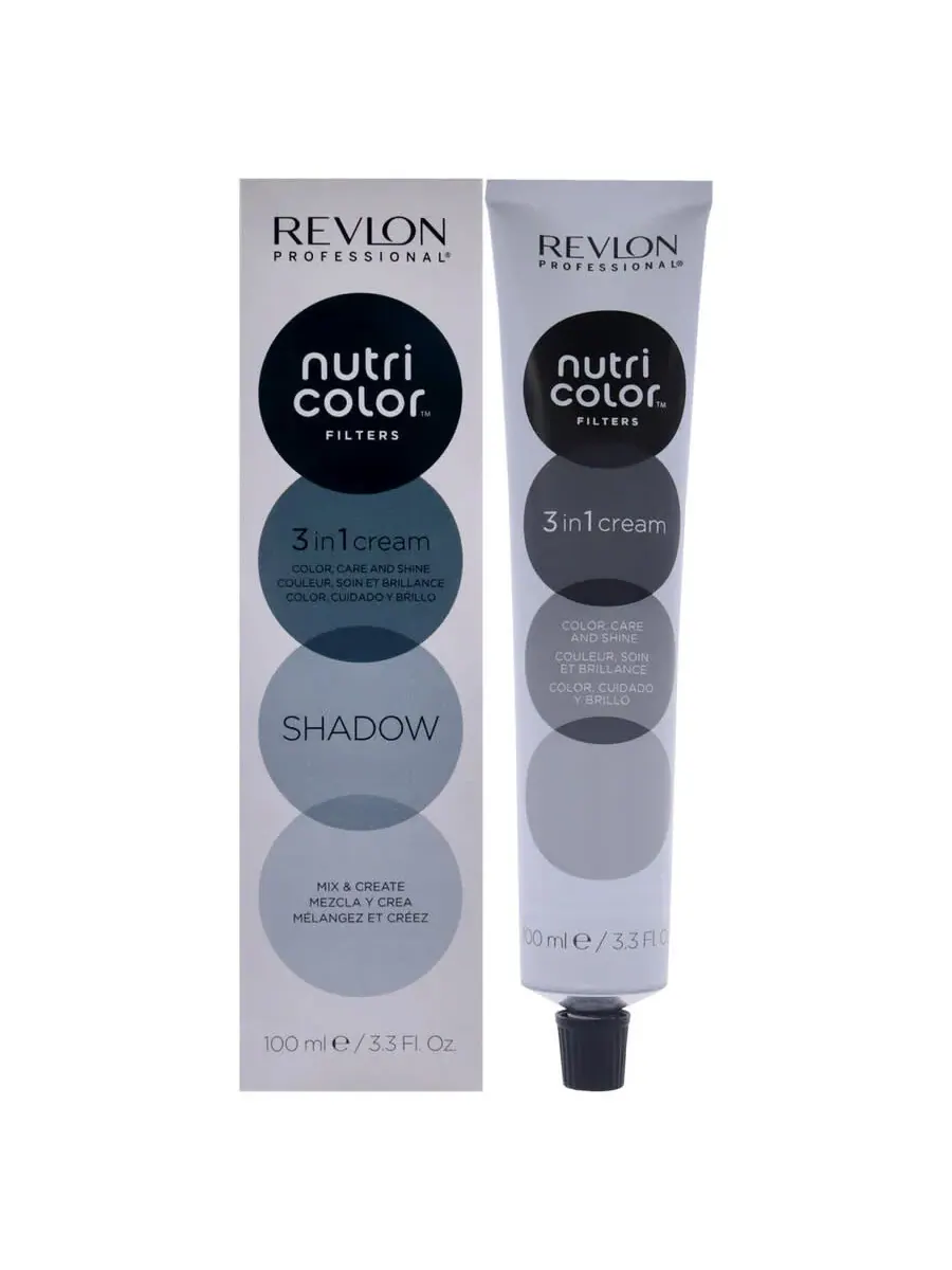 Крем для волос Revlon Unisex Nutri Color 3,3 унции Shadow 8007376047181 — серый