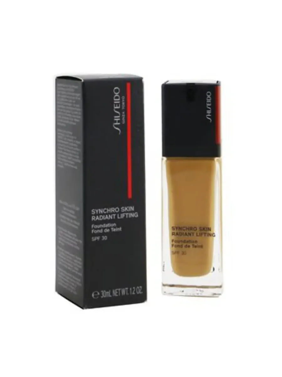 Тональный крем Shiseido Ladies Synchro Skin Radiant Lifting SPF 30 1.2 унции № 420 Бронза Макияж 730852167513