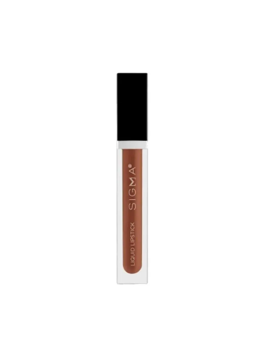 Жидкая помада для женщин SIGMA Beauty, жидкая, 0,2 унции, оттенок Cashmere, макияж 811425032602