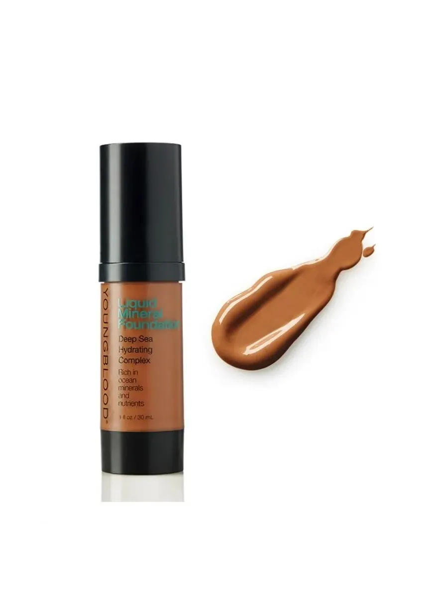 Жидкий минеральный тональный крем Youngblood Ladies 1 унция Mink Makeup 696137030197