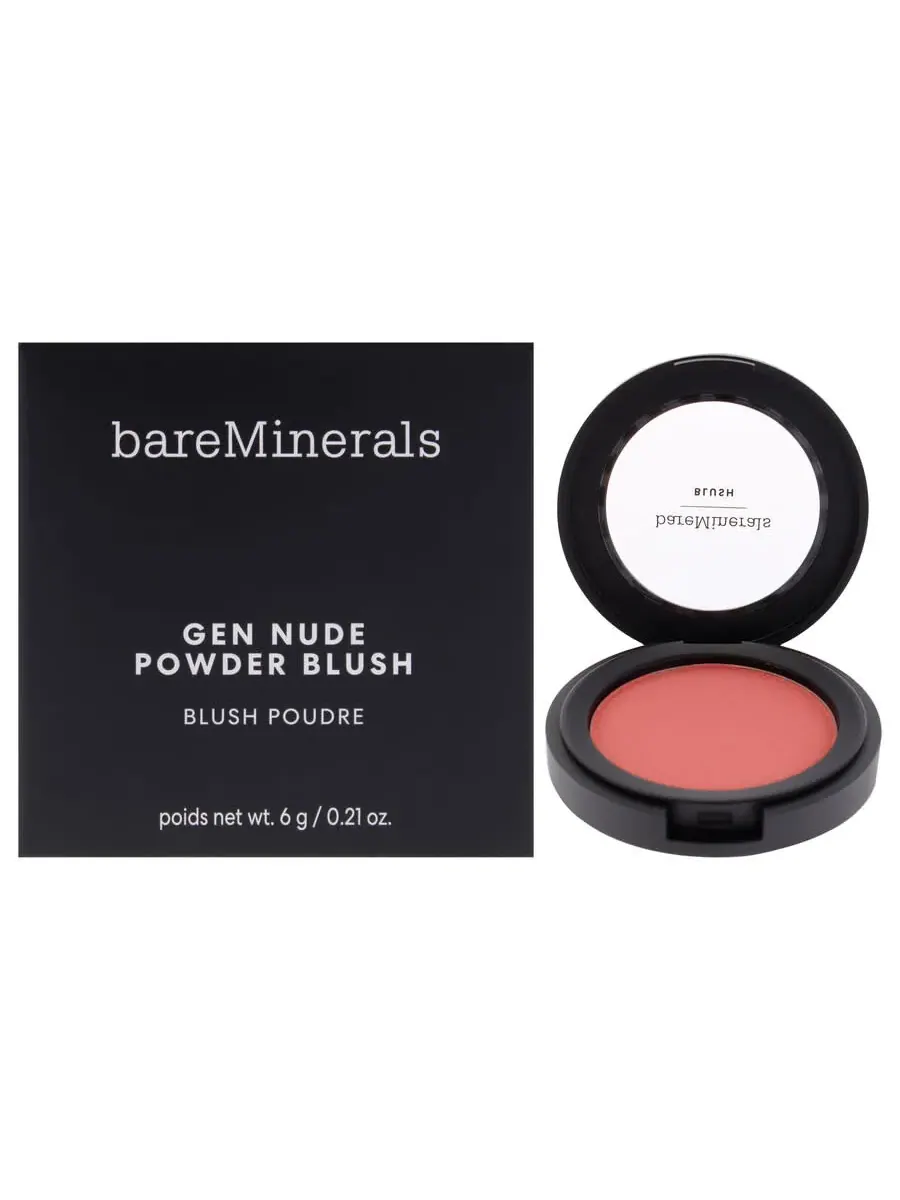 Пудровые румяна для женщин Bareminerals Gen Nude 0 — розовый