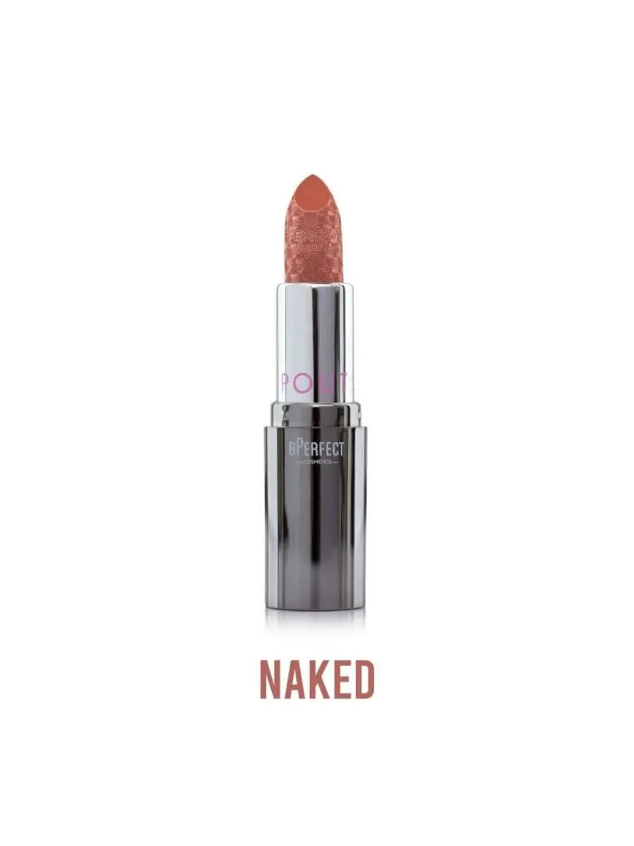 BPerfect Cosmetics Помада для губ Poutstar Matte для женщин 3,5 унции Naked Makeup 5060806560288 — бежевый