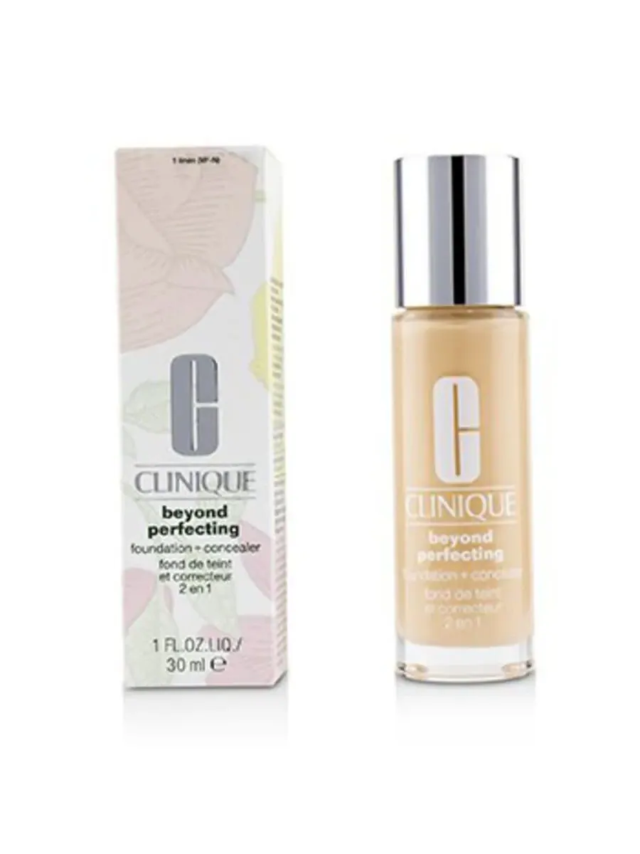 Clinique / Beyond Perfecting Foundation+concealer 01 Linen 1.0 oz (30 ml)