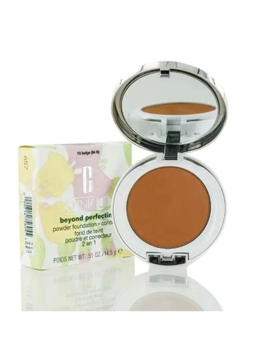 Clinique / Beyond Perfecting Powder Foundation+concealer 15 Beige 0.51 oz (15ml)