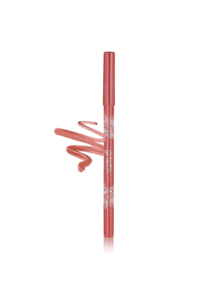 Карандаш для губ Girlactik Ladies Glossy 1 унция Stella - Тонированный коралловый макияж — оранжевый
