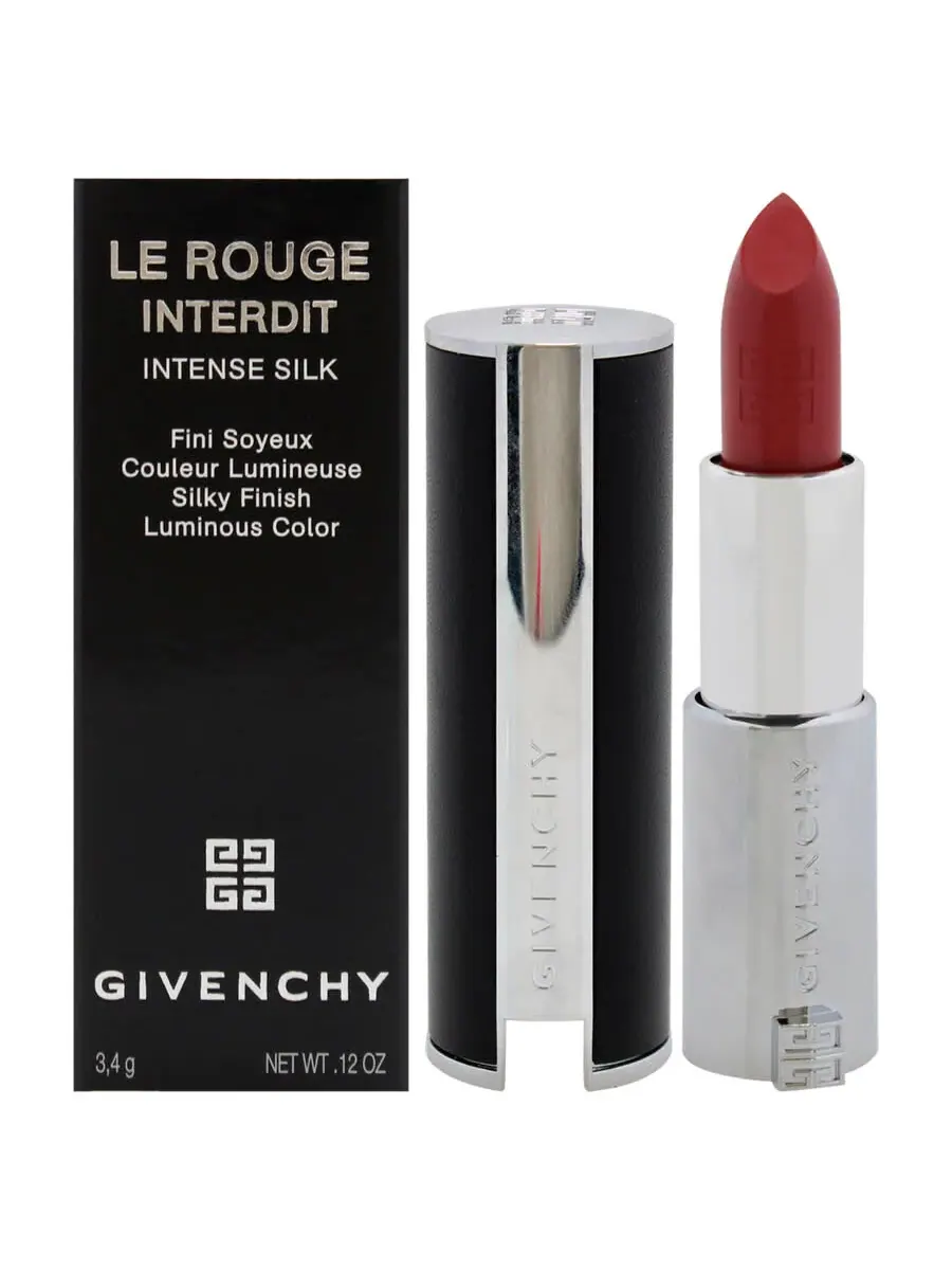Женская губная помада Givenchy Le Rouge Interdit Intense Silk 0 — розовый