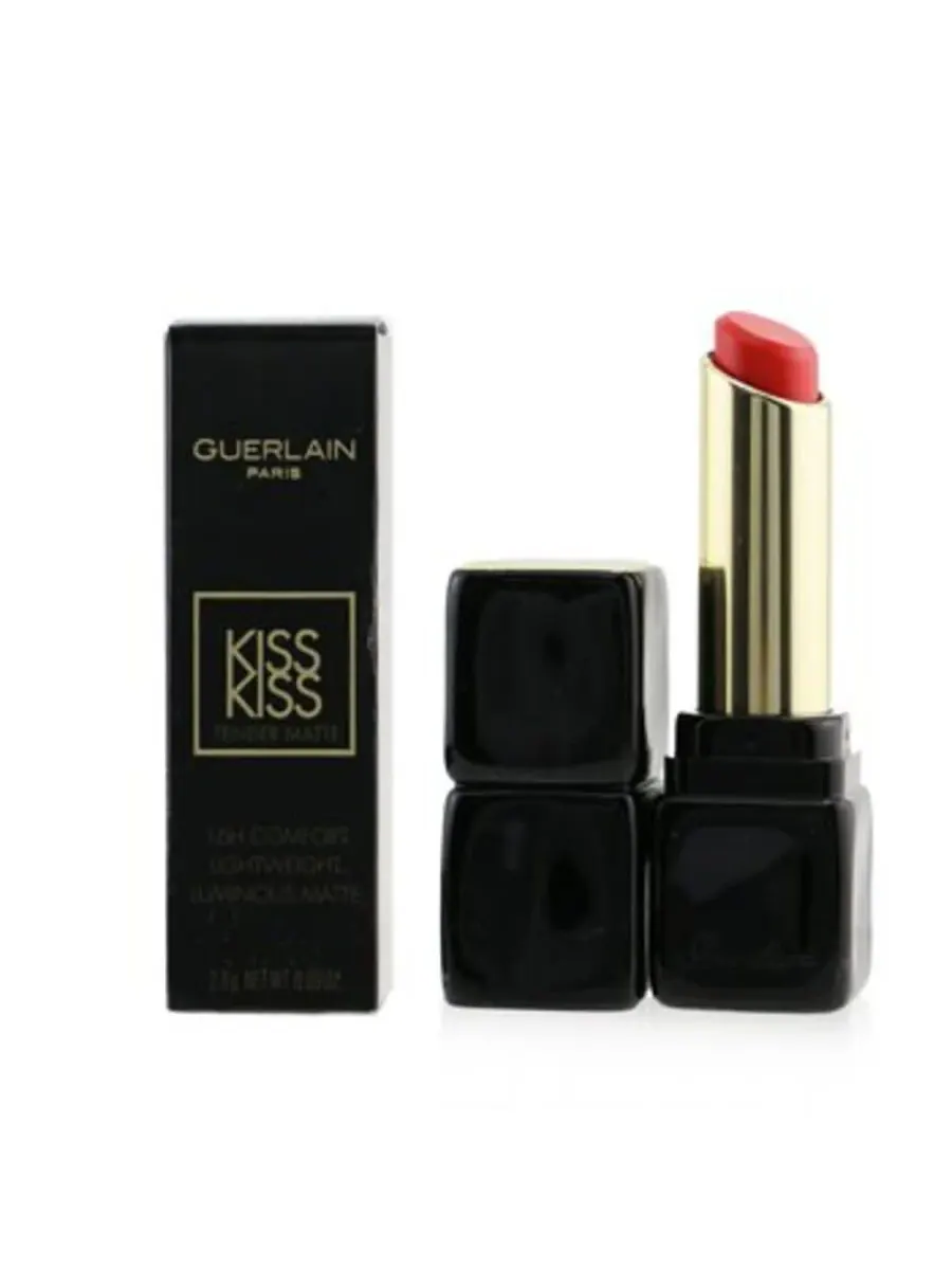Guerlain - Помада Kisskiss Tender Matte - № 520 Sexy Coral 2,8 г/0,09 унции — изображение 2 из 3
