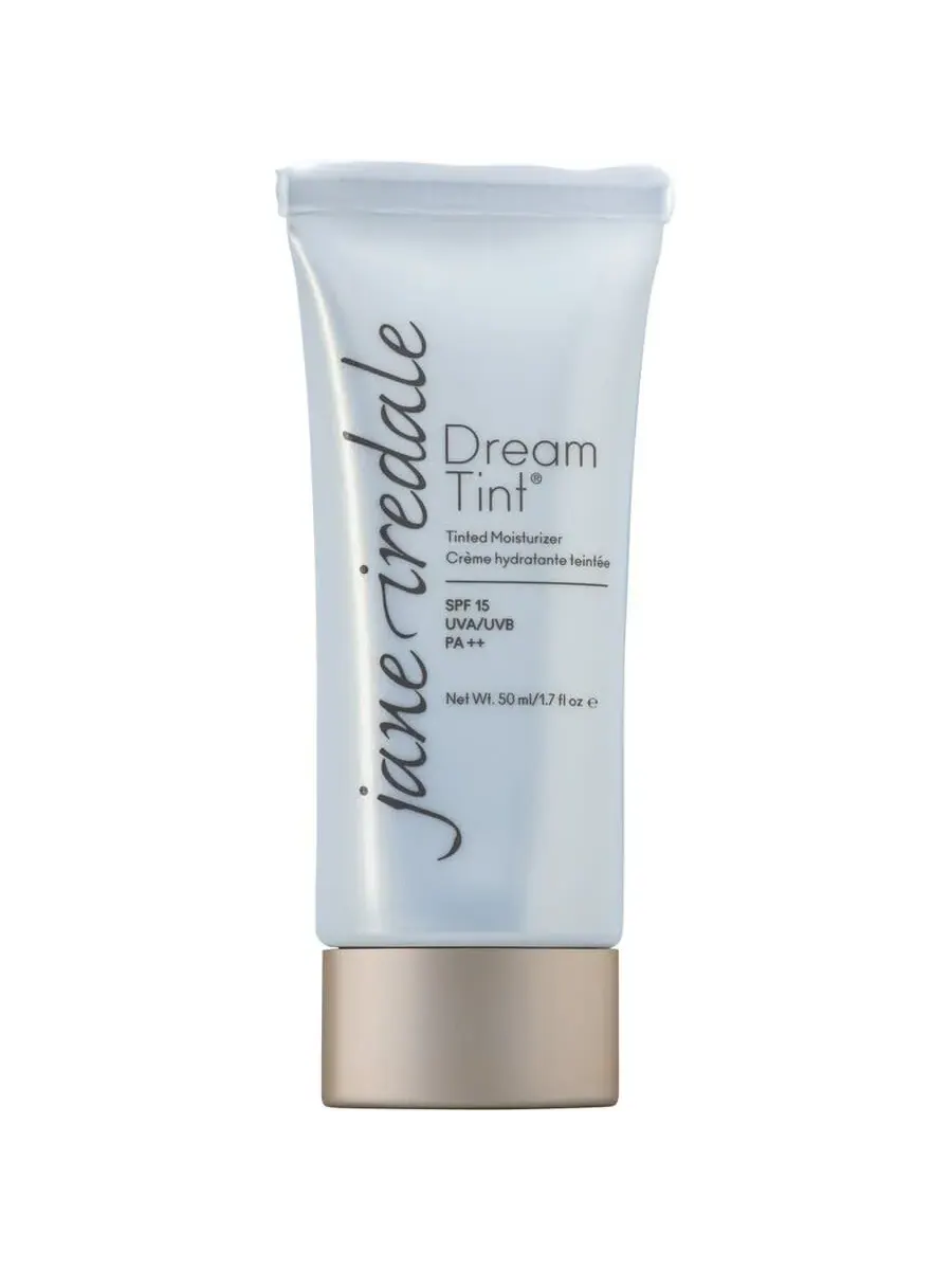 Крем для лица Jane Iredale — Увлажняющий тонирующий Ladies Dream Tint Персиковый осветляющий — золотистый