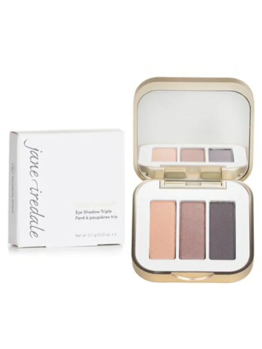 Тени для век Jane Iredale Ladies PurePressed Eye Shadow Triple # Brown Sugar Makeup 670959115287 — изображение 2 из 3