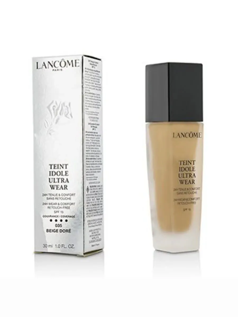 Lancome - Teint Idole Ultra Wear 24H Устойчивая и Комфортная Тональная Основа SPF15 - #035 Beige