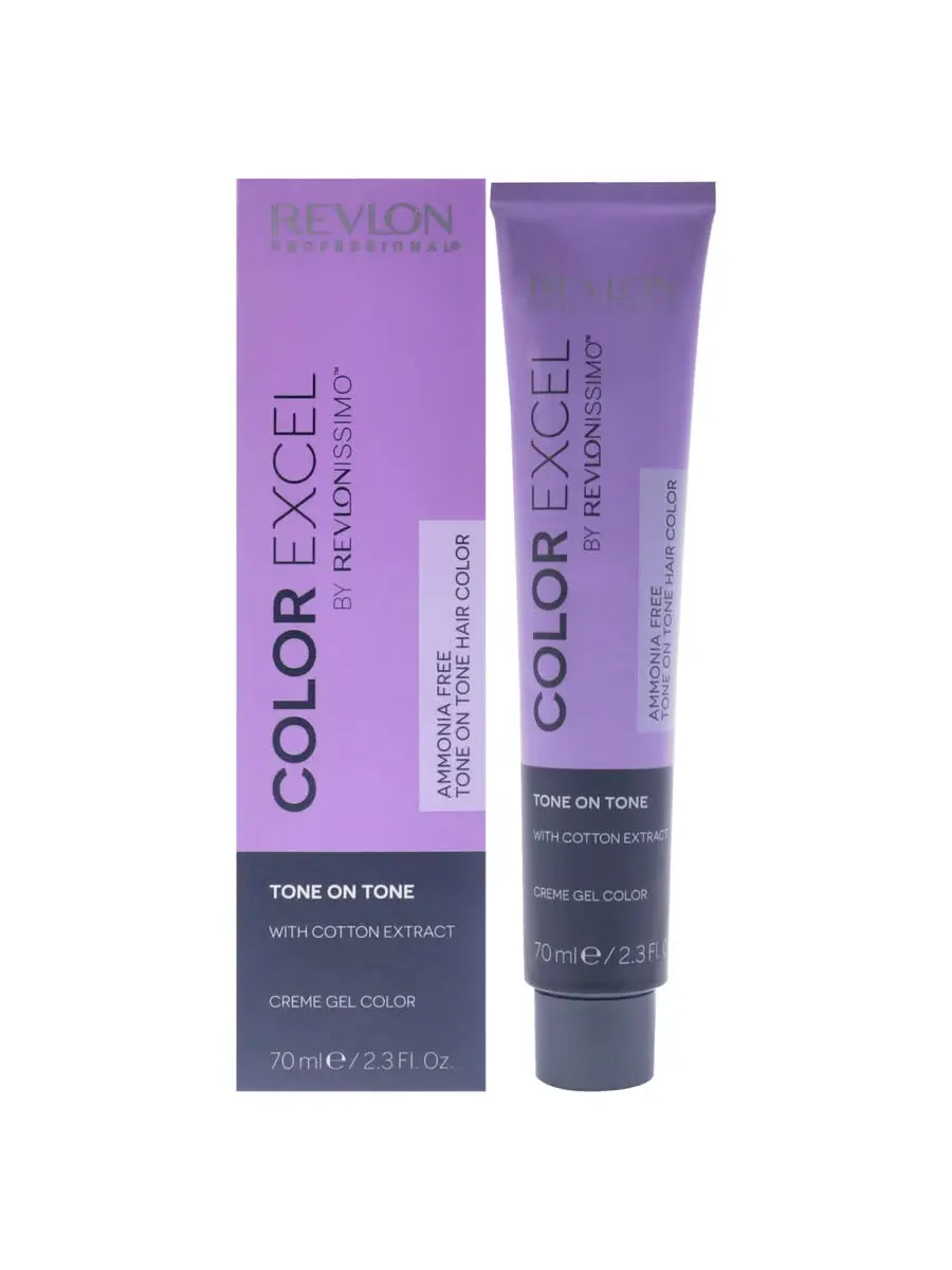 Revlon Унисекс Revlonissimo Color Excel 65 г 5.40 Интенсивный светлый медно-коричневый Уход за — коричневый