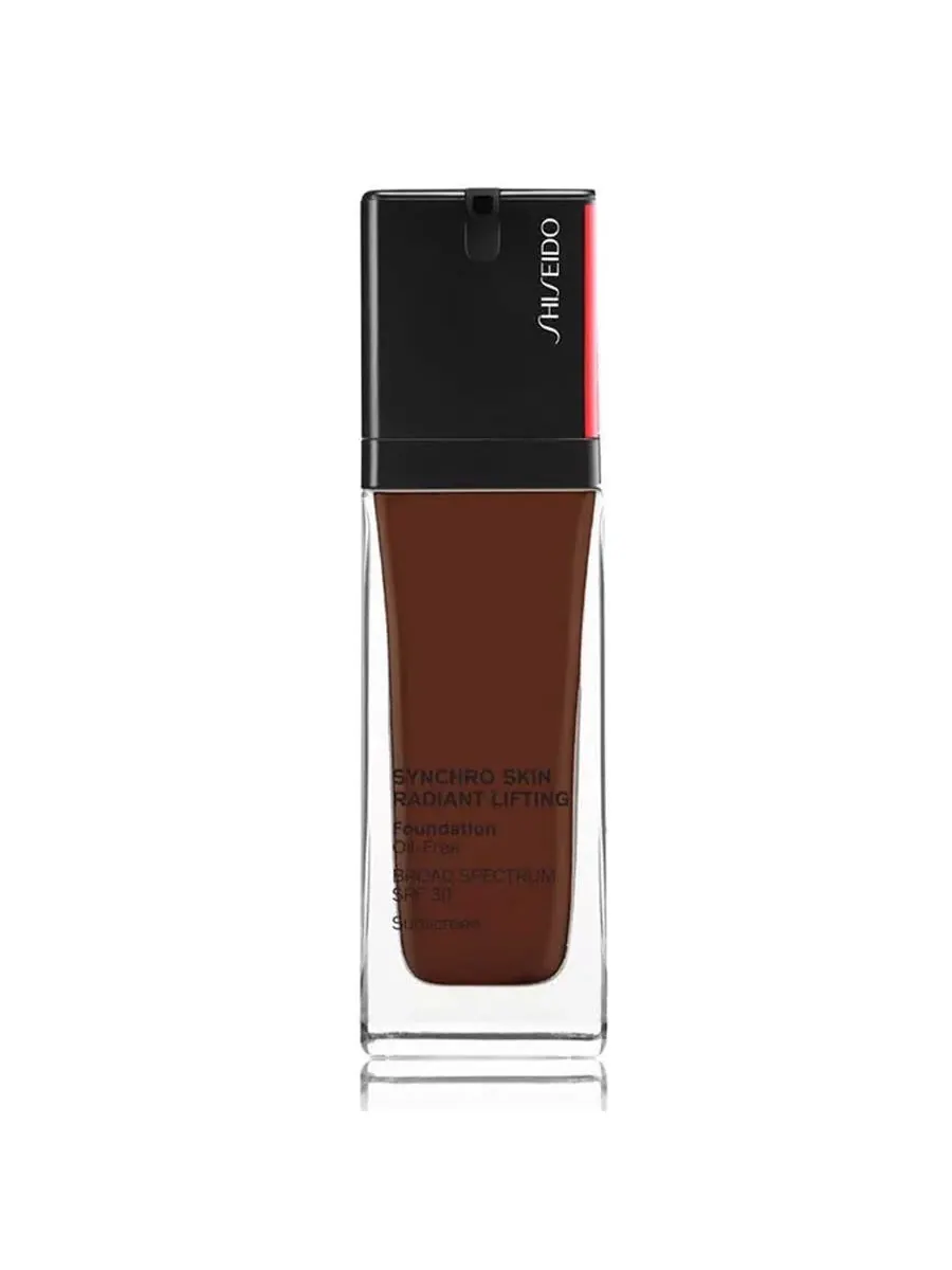 Тональный крем Shiseido Ladies Synchro Skin Radiant Lifting SPF 30, 38 мл, № 560 — черный