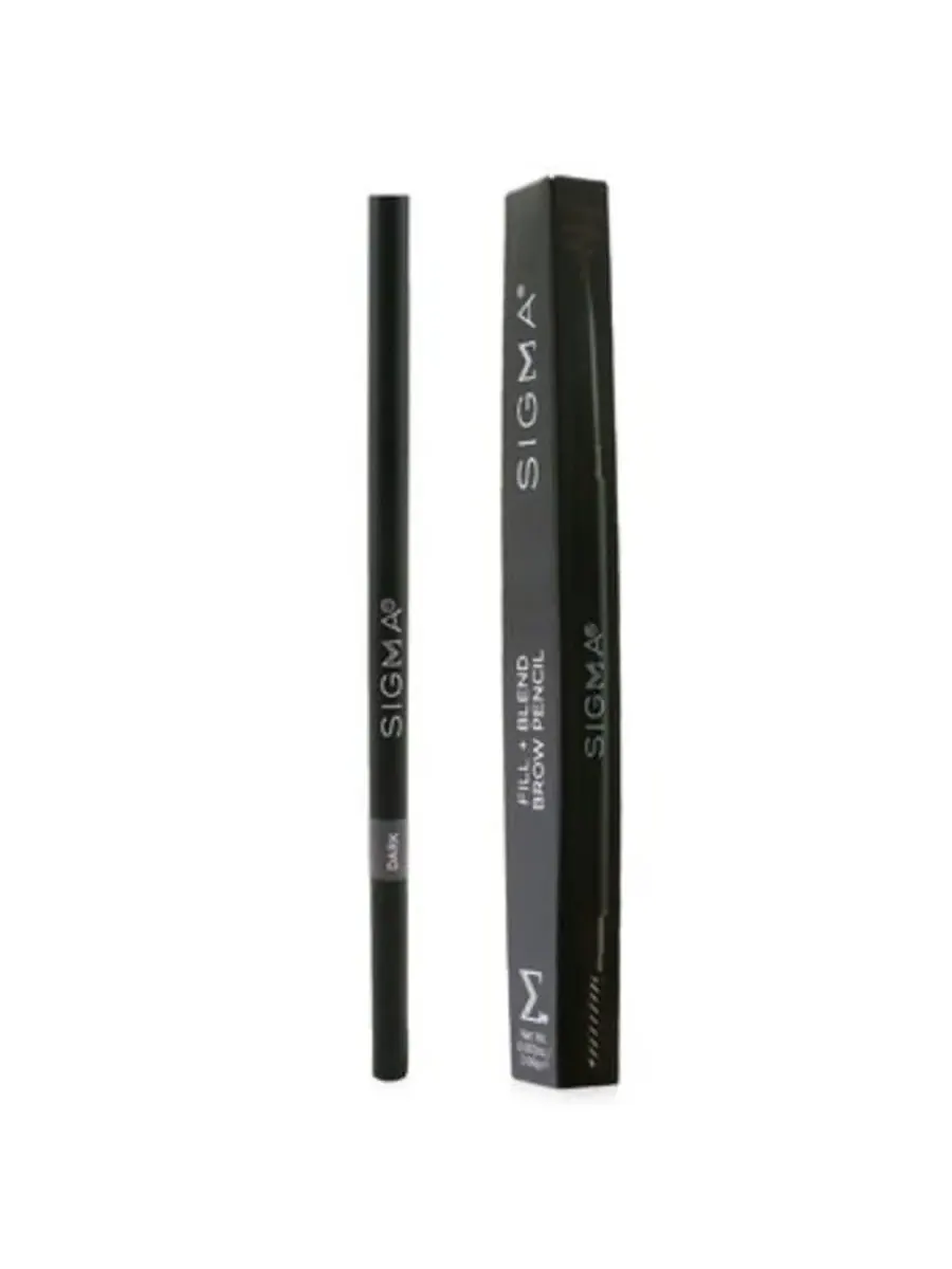 Карандаш для бровей SIGMA Beauty Ladies Fill + Blend 0,002 унции № Dark Makeup 819430019861 — черный