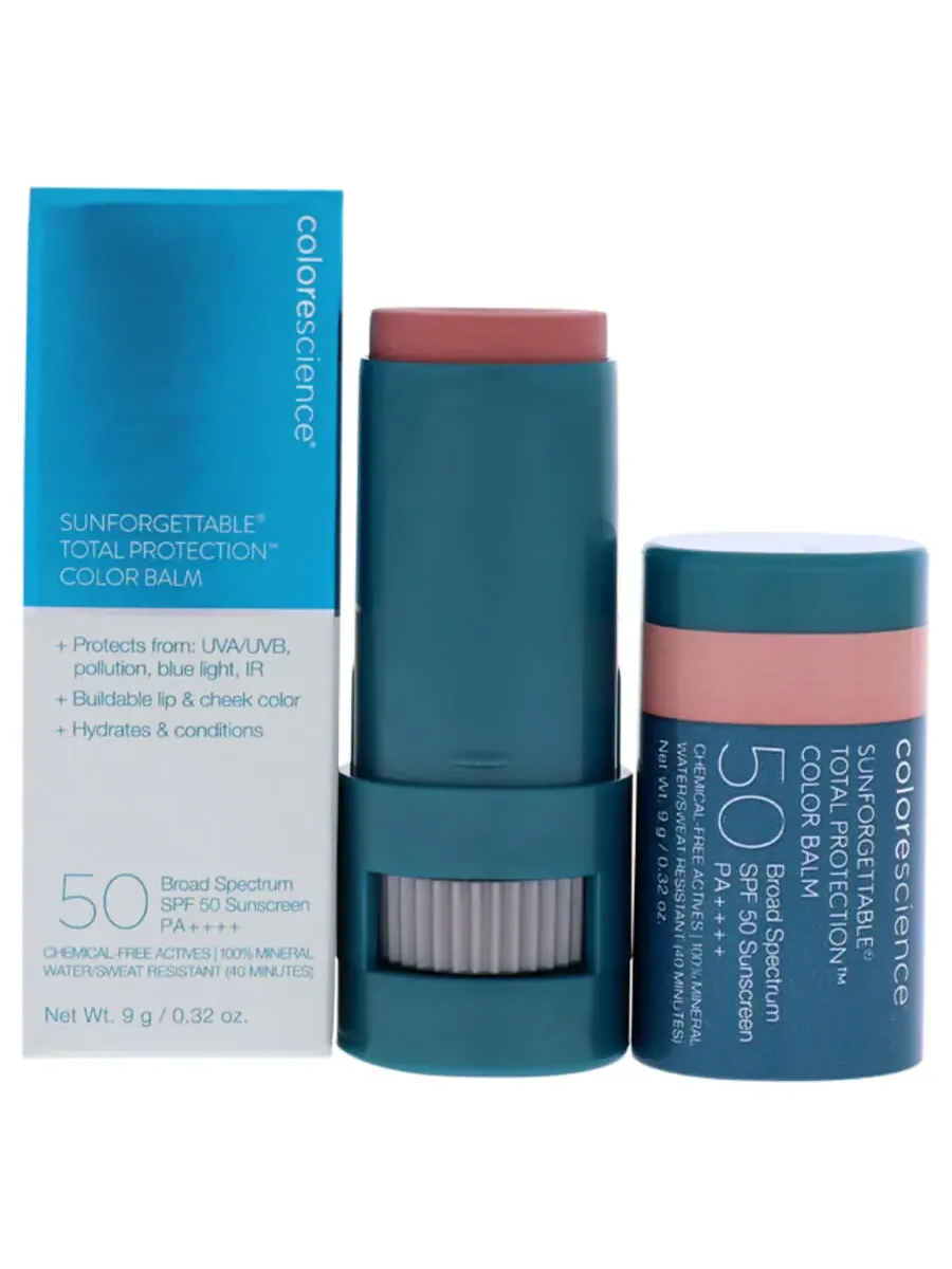 Sunforgettable Total Protection Color Balm SPF 50 - Румянец от Colorescience для женщин - Бальзам