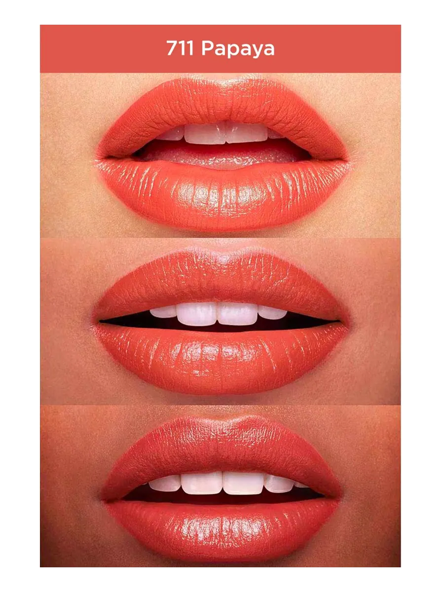 Помада Joli Rouge Satin Clarins, цвет 711 papaya — изображение 2 из 10