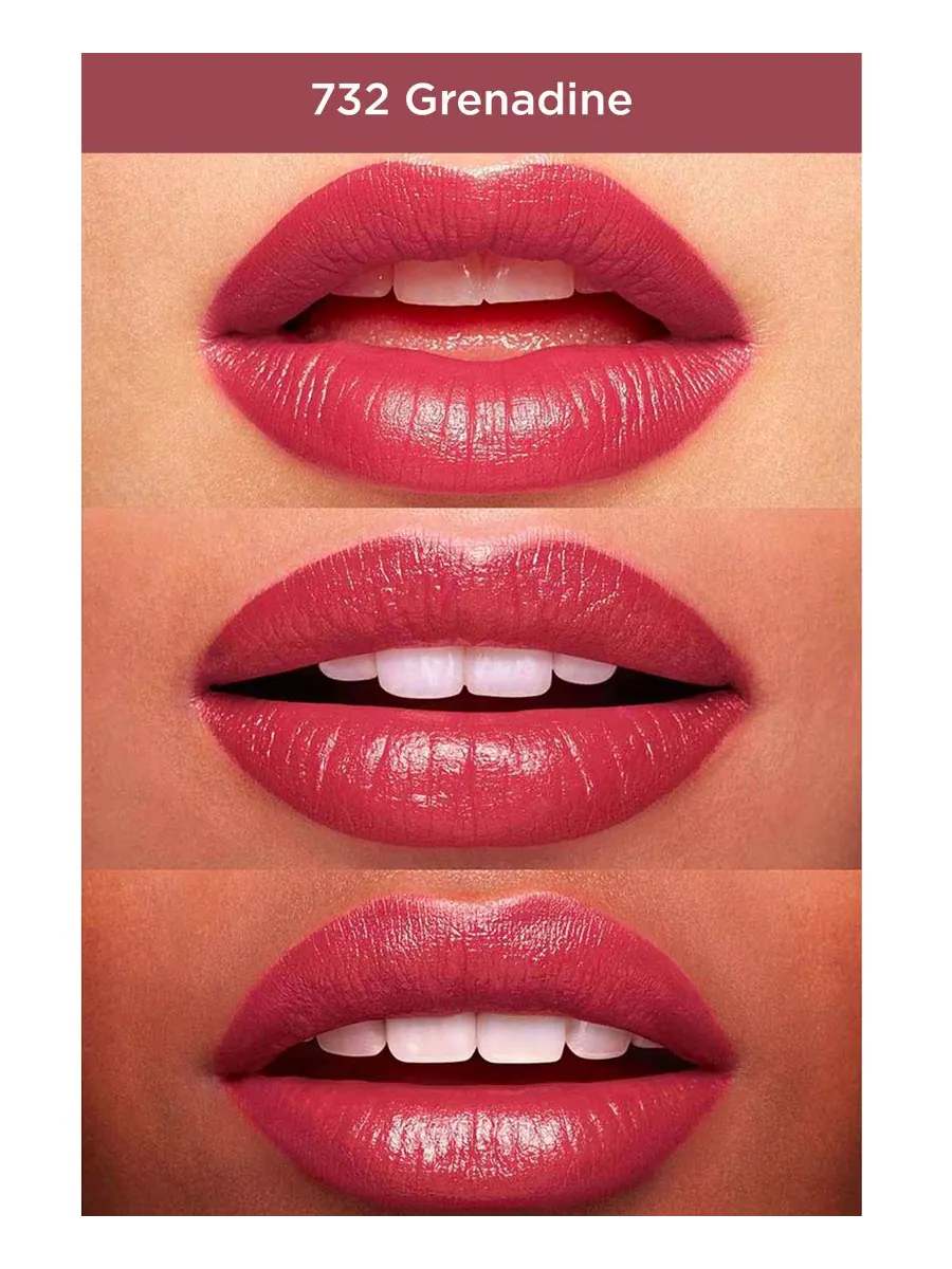Помада Joli Rouge Satin Clarins, цвет 732 grenadine — изображение 2 из 10