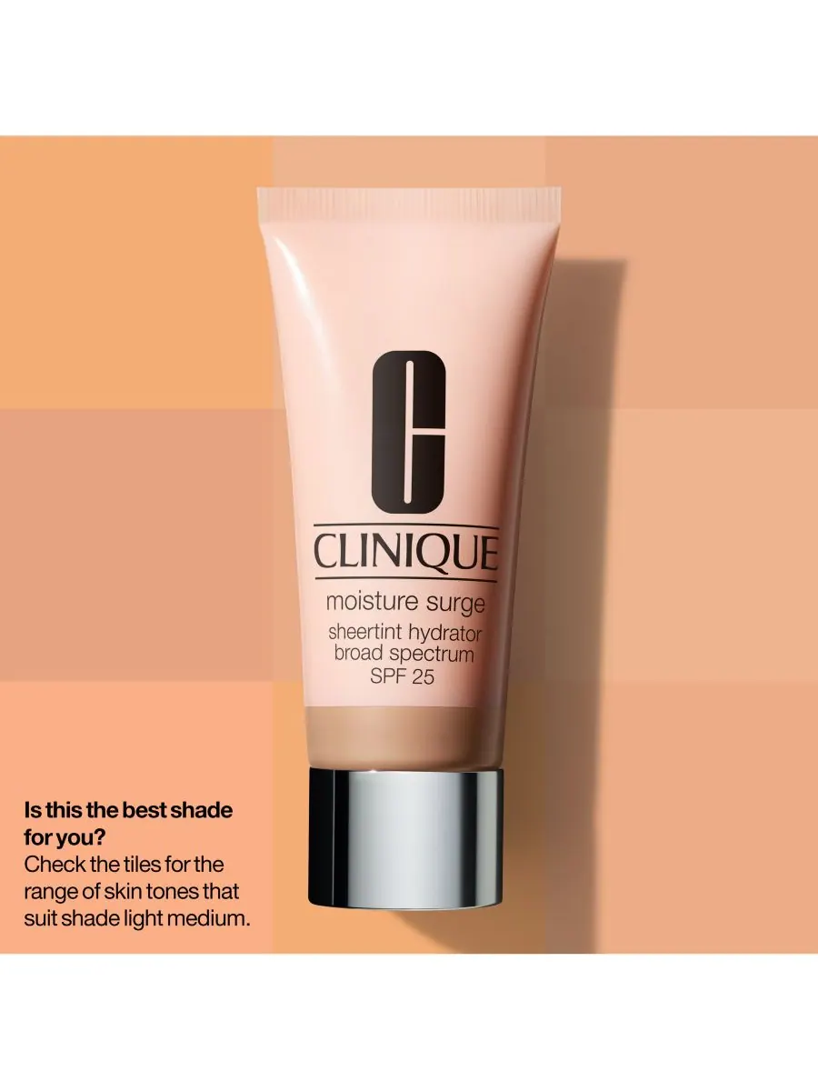 Увлажняющий тонирующий крем Moisture Surge Sheertint Hydrator Broad Spectrum SPF 25, 1,4 унции — изображение 3 из 9