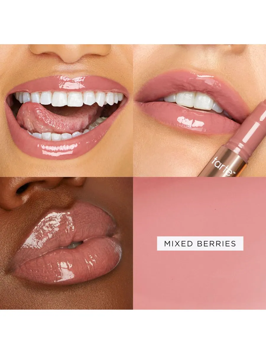 Миниатюрная версия бальзама для губ Maracuja Juicy Lip Plump Tarte, цвет mixed berries — изображение 2 из 10