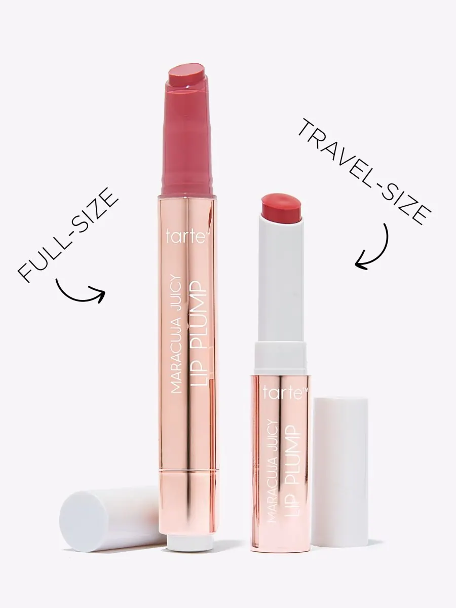 Миниатюрная версия бальзама для губ Maracuja Juicy Lip Plump Tarte, цвет mixed berries — изображение 7 из 10