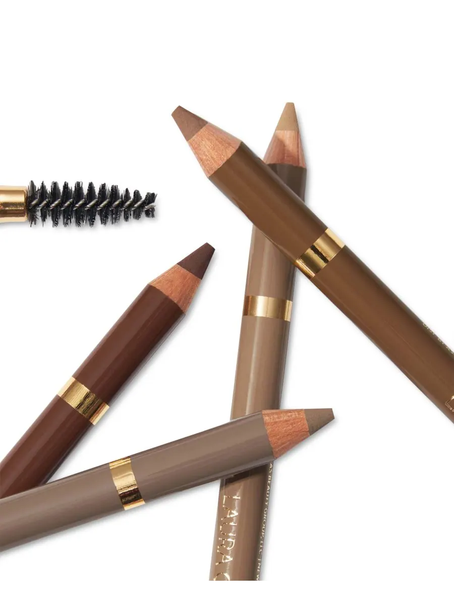 Карандаш для бровей Bravo Brows Soft Pencil + кисть Laura Geller Beauty — изображение 5 из 10