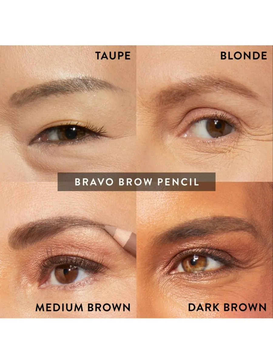 Карандаш для бровей Bravo Brows Soft Pencil + кисть Laura Geller Beauty — изображение 10 из 10