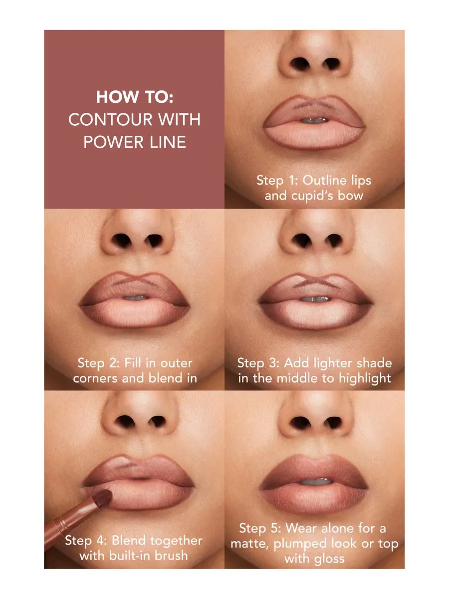 Карандаш для губ Power Line Plumping Lip Line, 0,01 унции Buxom Cosmetics — изображение 4 из 6