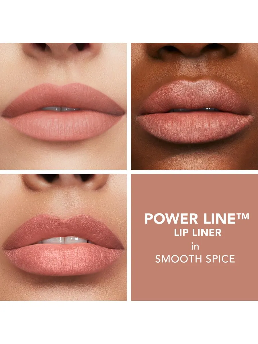 Карандаш для губ Power Line Plumping Lip Line, 0,01 унции Buxom Cosmetics, цвет smooth spice — изображение 3 из 6