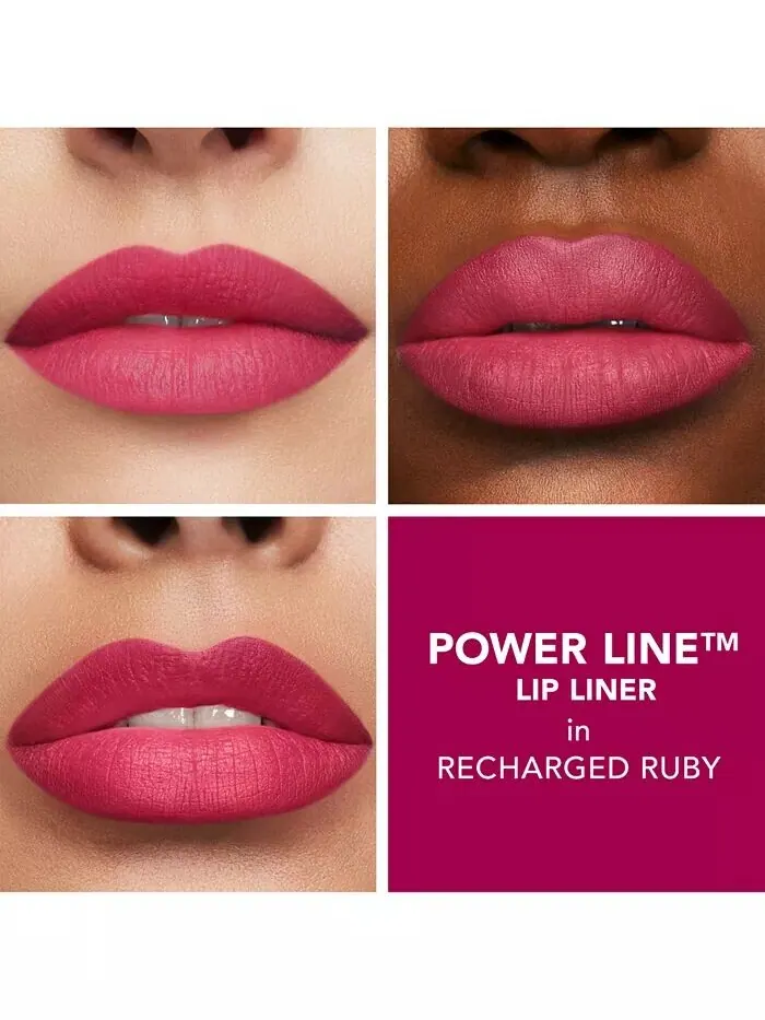Подводка для губ Power Line Buxom Cosmetics, цвет Recharged Ruby — изображение 3 из 6