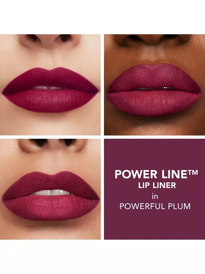 Подводка для губ Power Line Buxom Cosmetics, цвет Powerful Plum — изображение 3 из 6