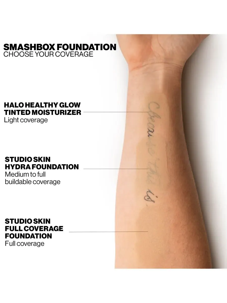 Увлажняющий тонирующий крем Halo Healthy Glow с широким спектром защиты SPF 25 Smashbox — изображение 8 из 10