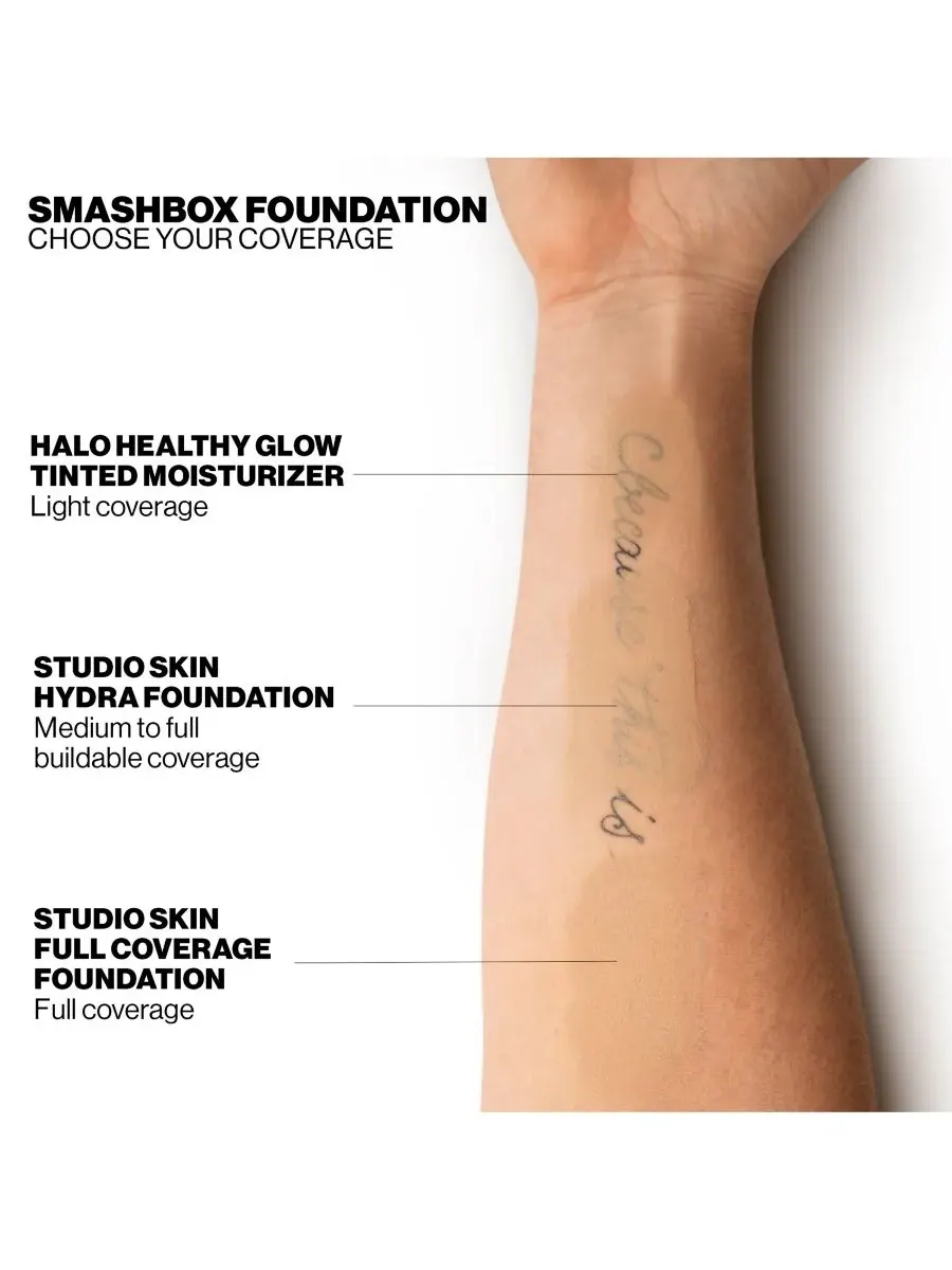Увлажняющий тонирующий крем Halo Healthy Glow с широким спектром защиты SPF 25 Smashbox — изображение 8 из 10