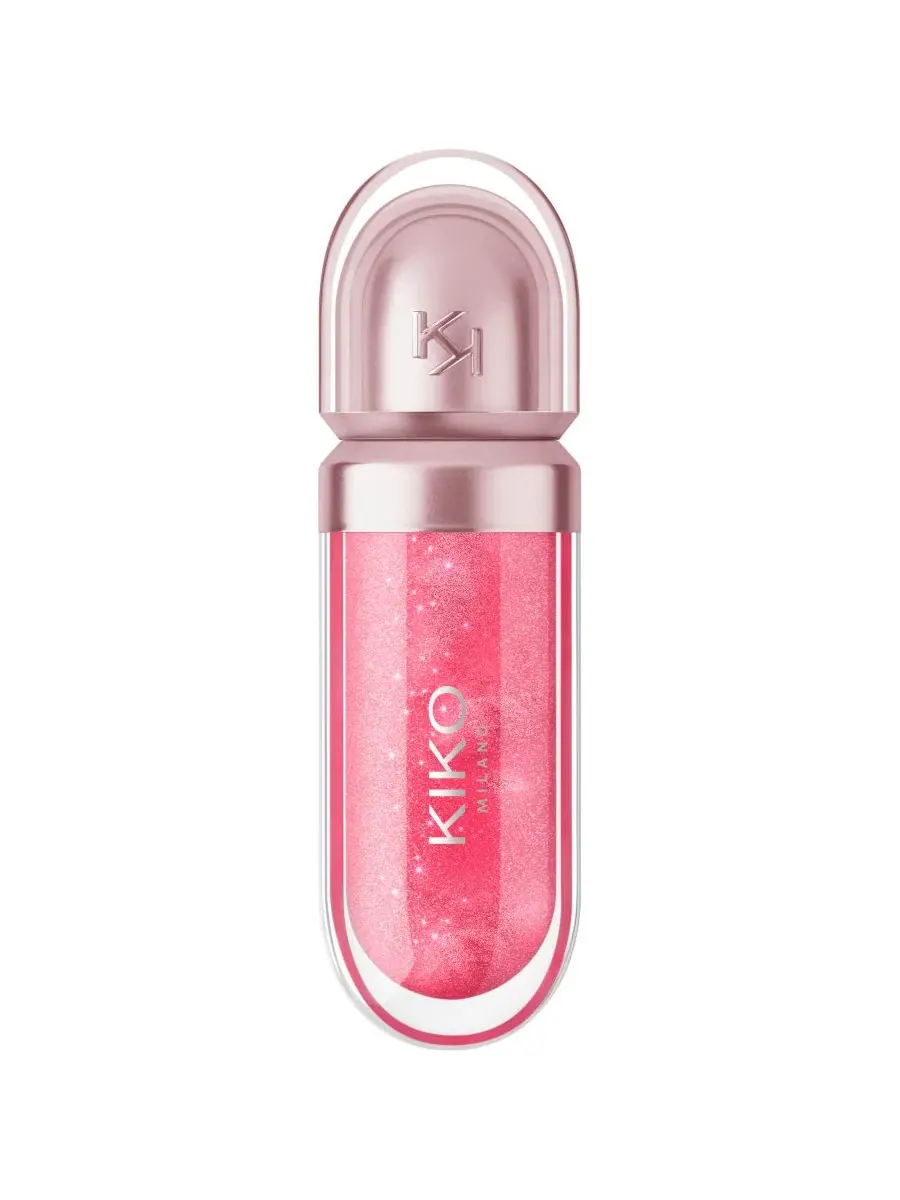 Масло для губ 3D Hydra Lip Oil, 6 мл, с маслом малины KIKO Milano, 04 Cherry Cherry — изображение 1 из 5