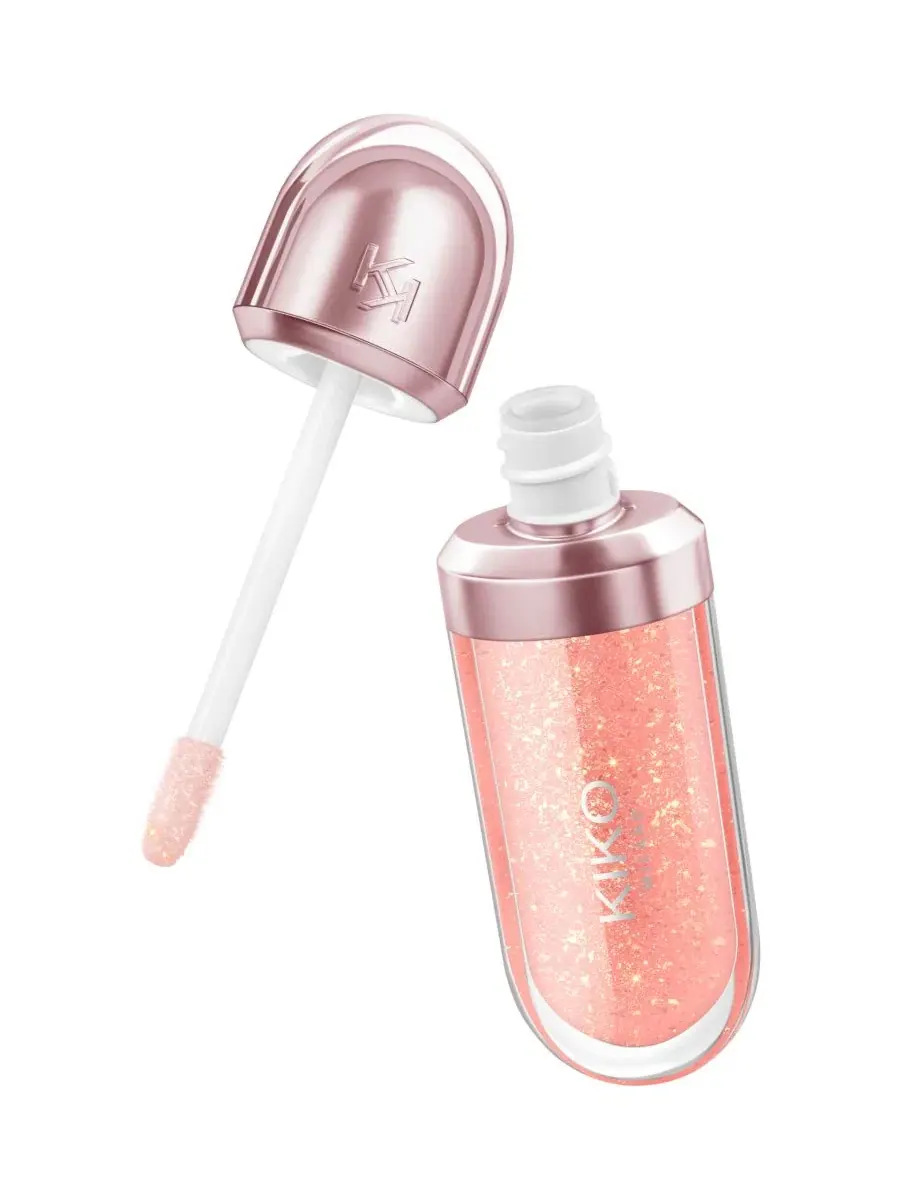 Масло для губ с блеском 3D Hydra KIKO Milano — изображение 4 из 5
