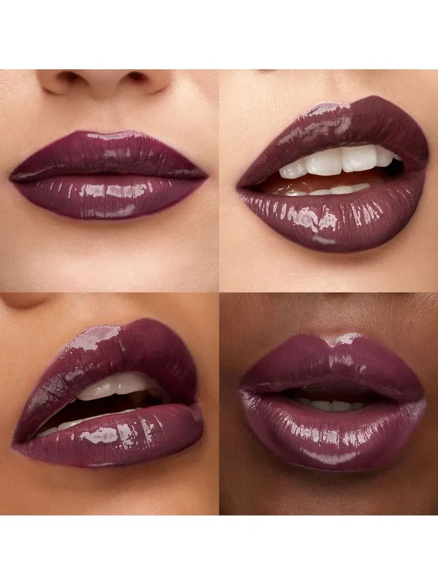 Жидкая помада KIKO Milano Unlimited Double Touch, 6 мл, 123 Satin Grape — изображение 4 из 6