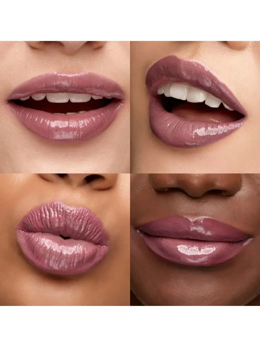 Жидкая помада с блеском, 5,7 мл, модель Unlimited Double Touch KIKO Milano, 121 Dark Rosy Chestnut — изображение 4 из 6