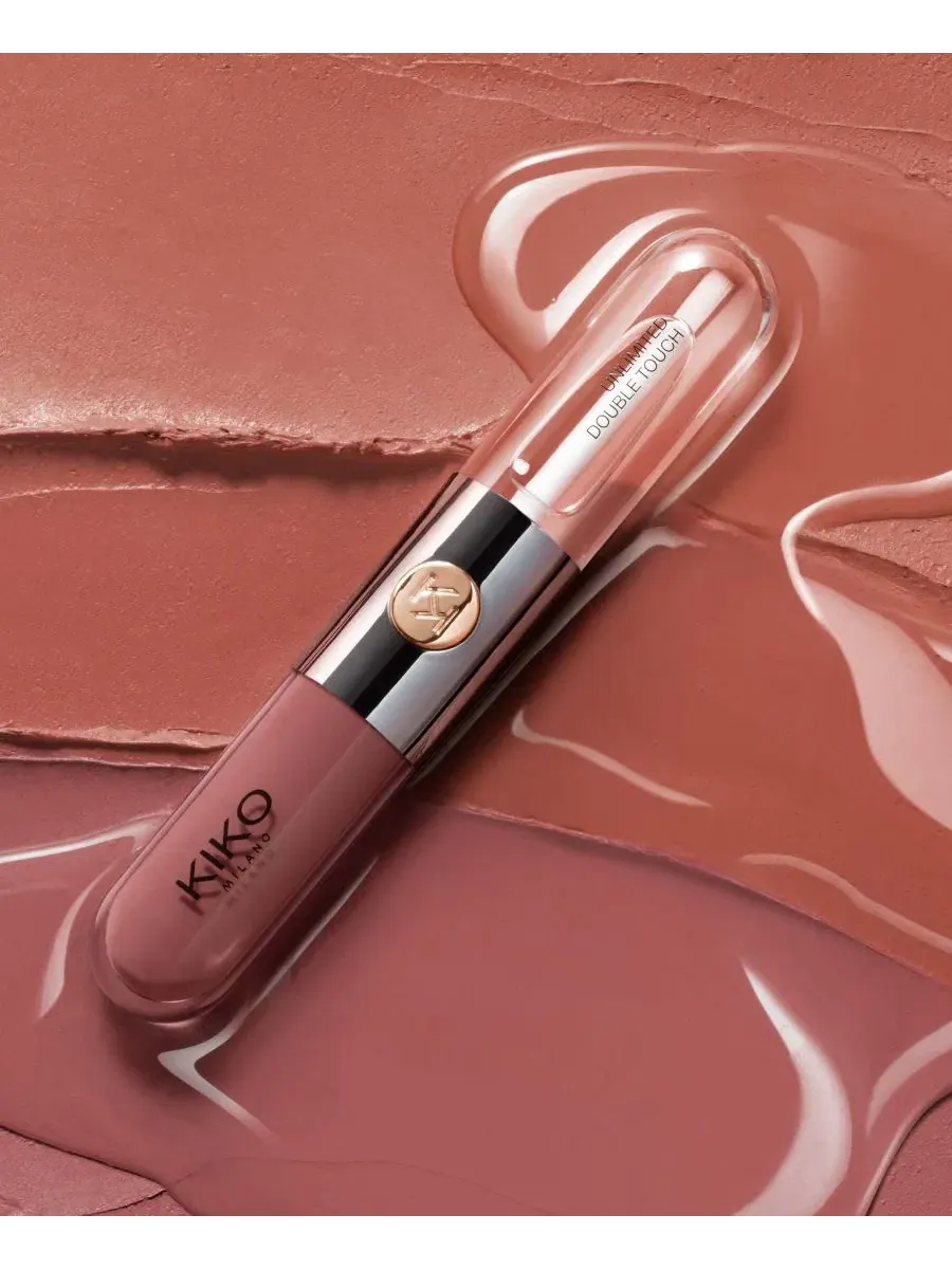 Жидкая губная помада с блеском 6 мл, модель Unlimited Double Touch KIKO Milano — изображение 5 из 6
