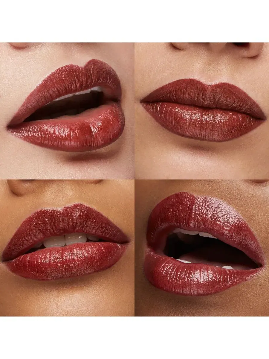 Кремовая помада с блеском, 3,4 г, модель Gossamer Emotion Creamy Lipstick KIKO Milano, 132 Crimson — изображение 3 из 3