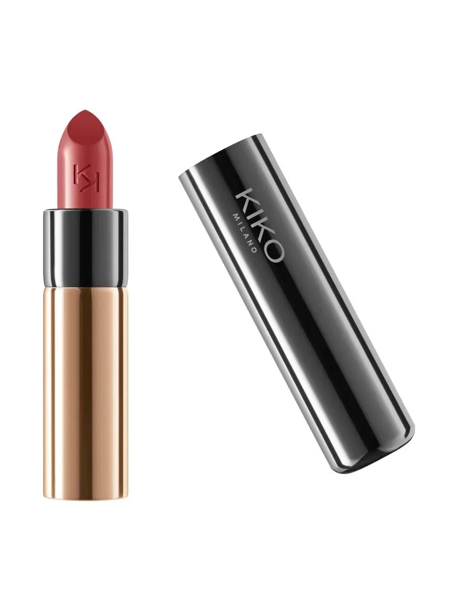 Кремовая помада с сияющим финишем, модель Gossamer Emotion Creamy Lipstick KIKO Milano, 106 Mauve — изображение 1 из 3