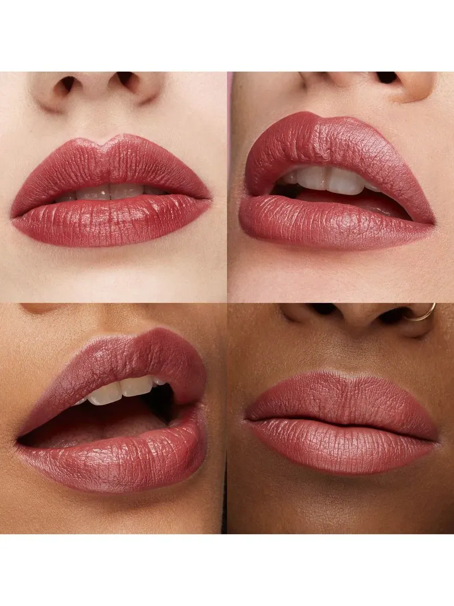 Кремовая помада с сияющим финишем, модель Gossamer Emotion Creamy Lipstick KIKO Milano, 106 Mauve — изображение 3 из 3