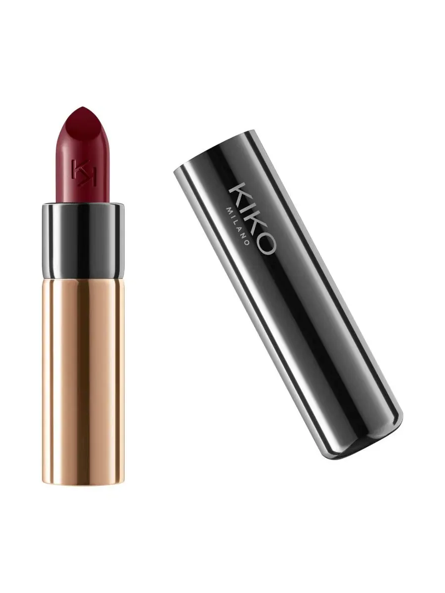 Помада кремовая KIKO Milano Gossamer Emotion Creamy Lipstick, 3.4 г, 128 Marsala — изображение 1 из 3